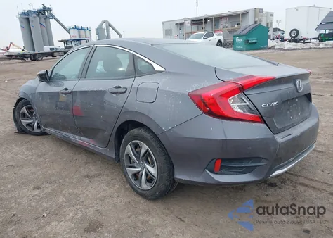 2020 Honda Civic Lx z USA, uszkodzony, nr VIN 2HGFC2F60LH541303
